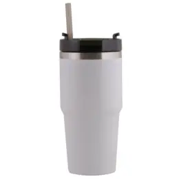 600ml Vacuum Insulated Mug White Front